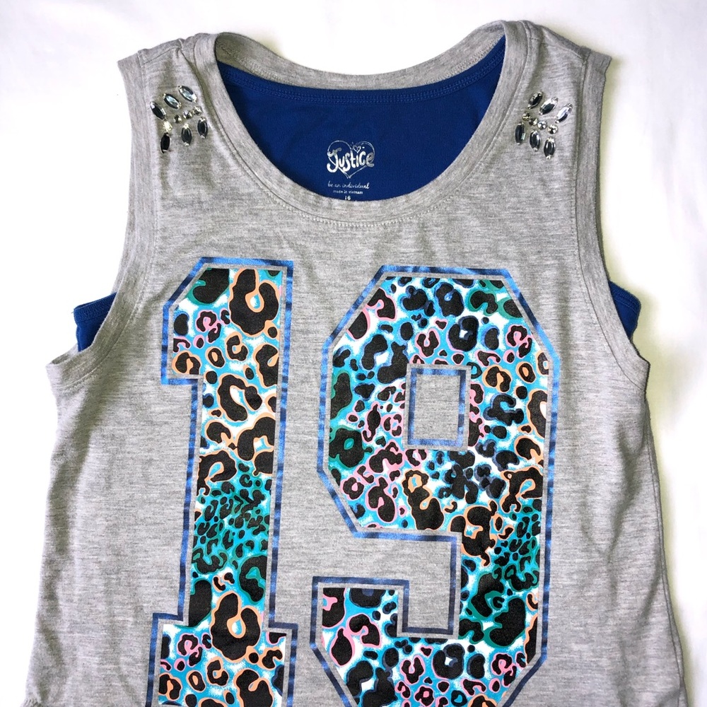 Justice Sleeveless Shirt